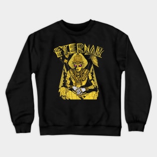 Eternal Egyptian God Modern Streetwear - Urban Mystic Fashion Crewneck Sweatshirt